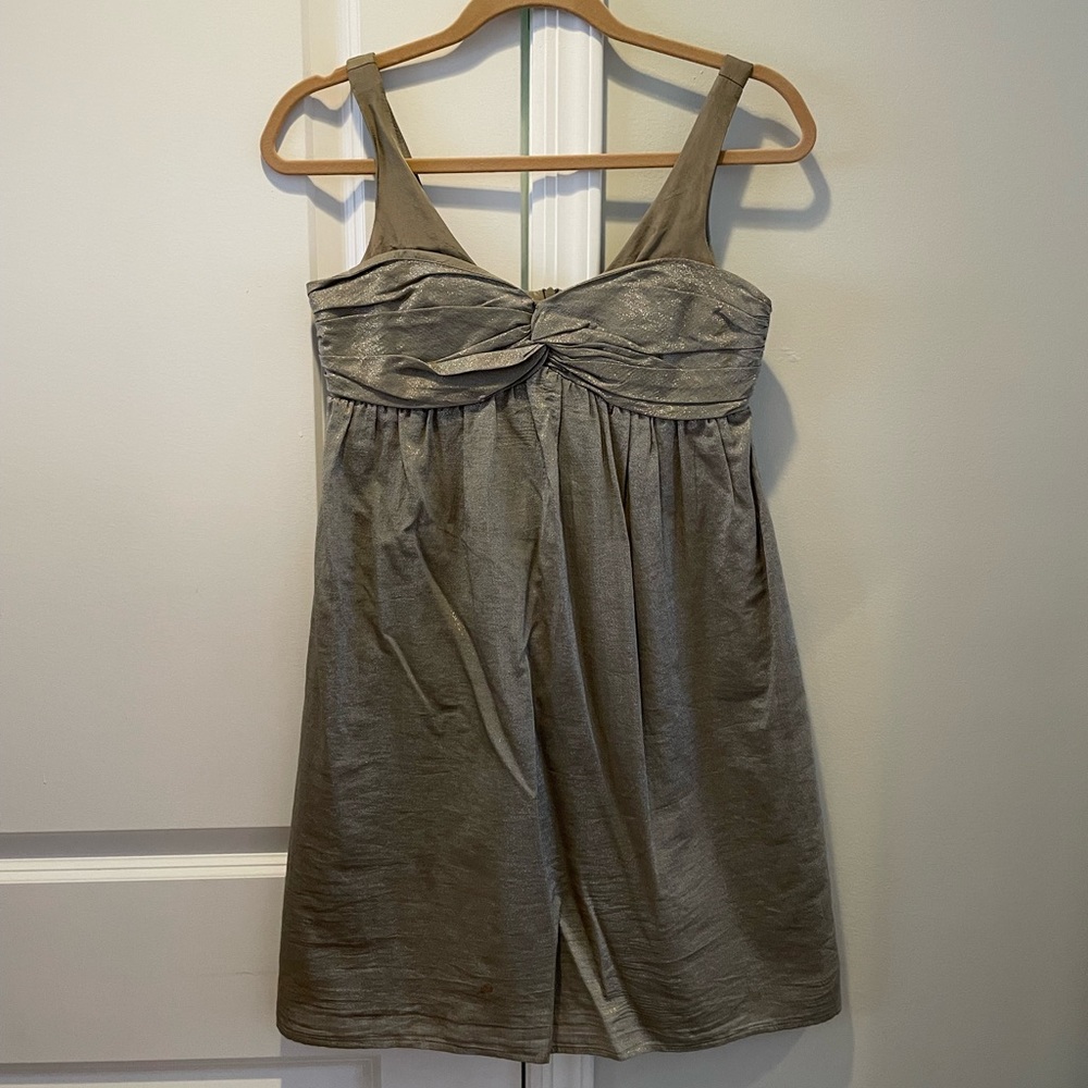 Bailey 44 Green-ish Gold Dress - Size 2